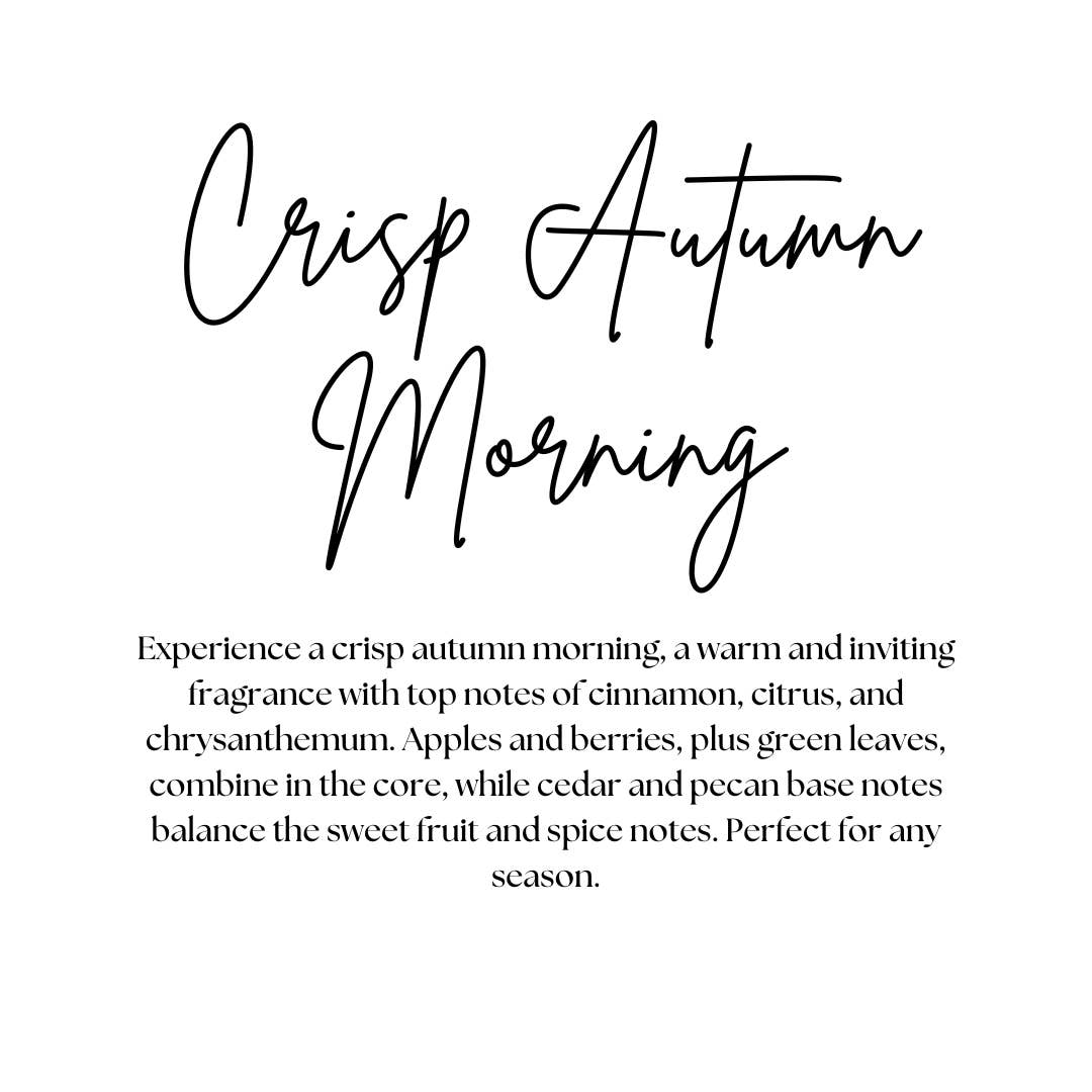 Crisp Autumn Morning Candle Crisp Autumn Morning Candle