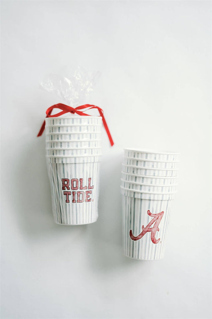 Gracefully Made Art - Alabama "Roll Tide" Stadium Cup Set
