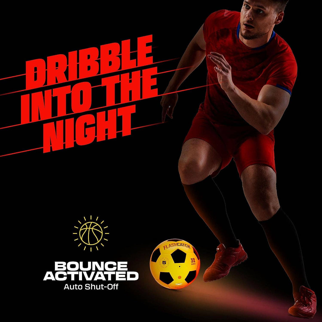 Squad Hero - Light Up Soccer Ball - Glow in the Dark - NO 5