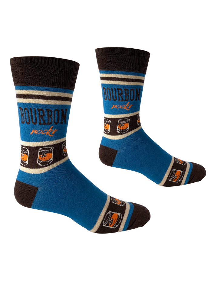 Buy Socks You All - Bourbon Rocks - Men's Socks