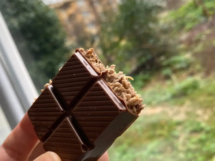 Aladdin - Hazelnut Praline Dubai Chocolate Bar –Crispy & Nutty Delight: 1 bar