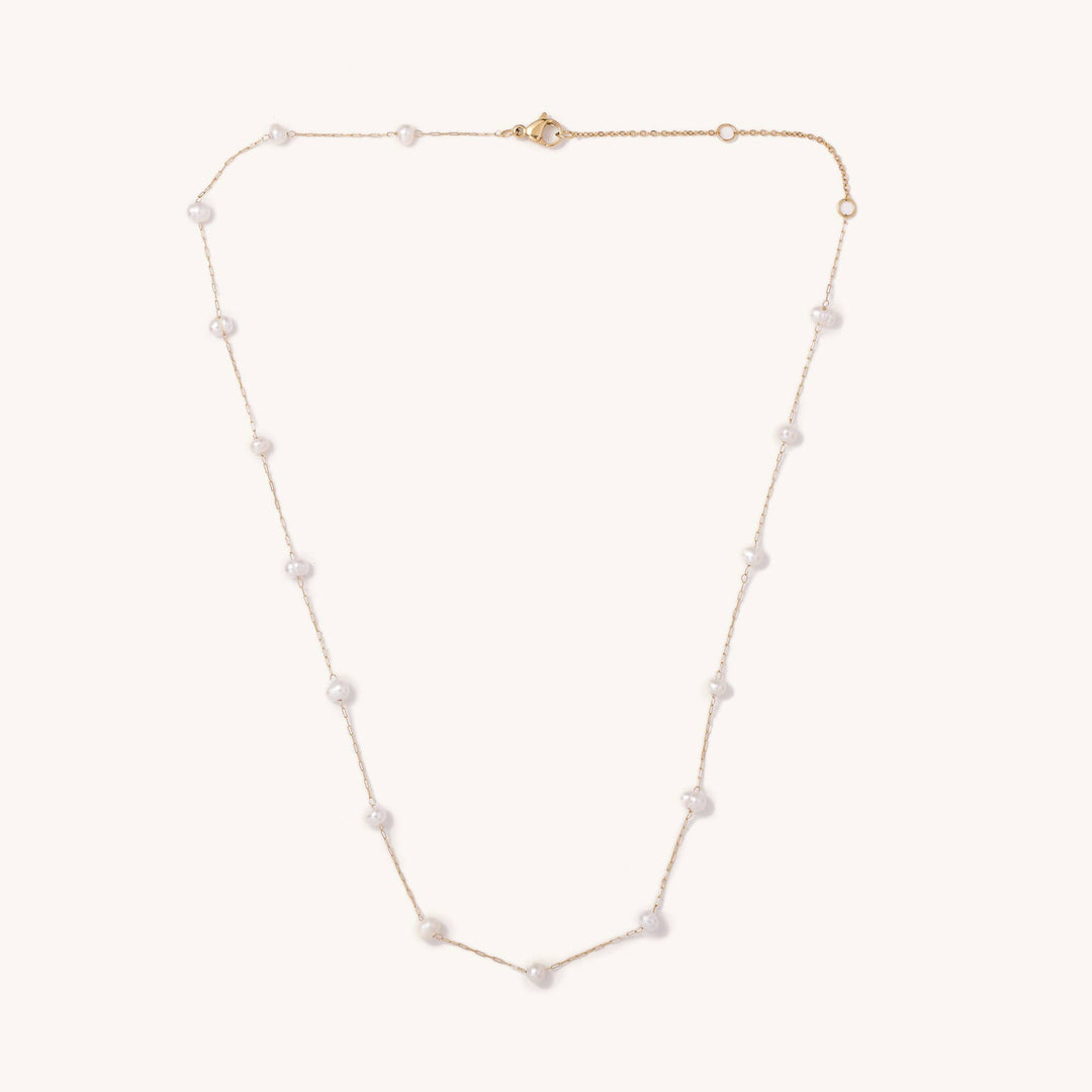 Nikki Smith Designs - Camille Pearl Necklace
