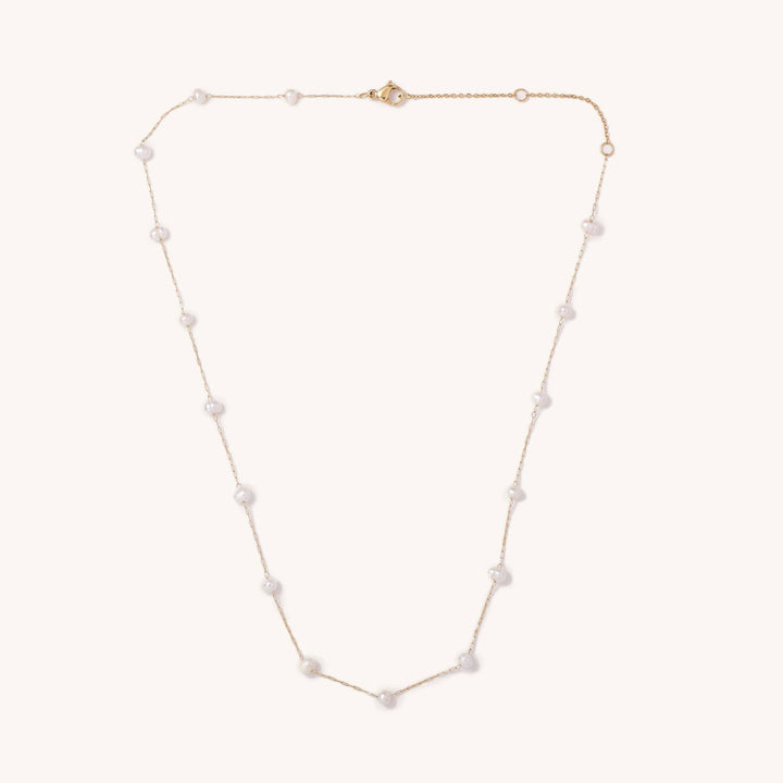 Nikki Smith Designs - Camille Pearl Necklace