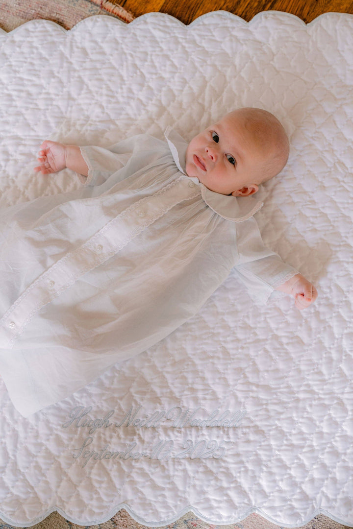 Lenora - BABY CLASSIC DAYGOWN : Pink / 3/6 M