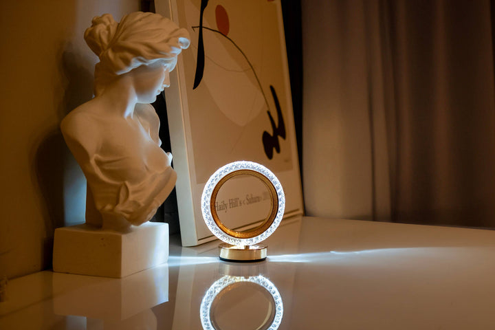 LAX Gadgets - Night Stand LED Light with Ring design- Retail Packaging