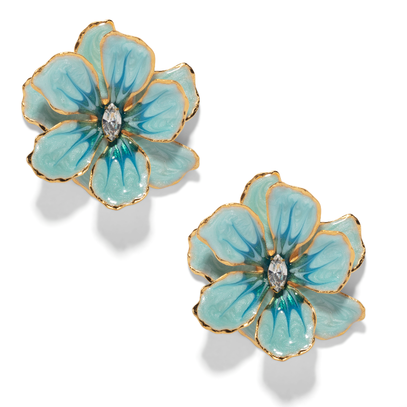 The Pink Reef - The Pink Reef Large Sea Blue Jewel Box