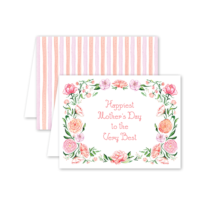 Dogwood Hill - Peony Garden Mother’s Day Card: Single Card