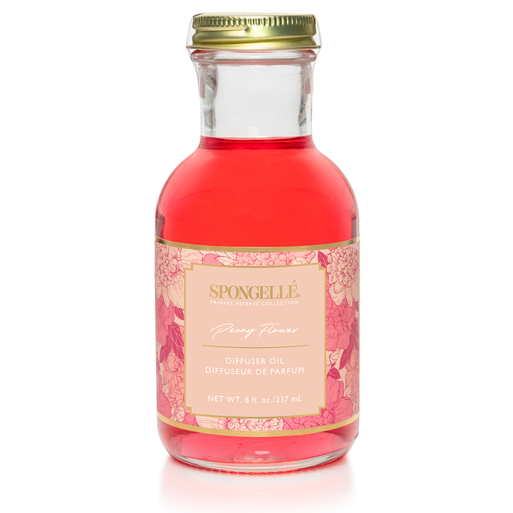Spongellé | Valentines Day Gifts | Easter Gifts - Peony Flower Diffuser Oil | Private Reserve Collection