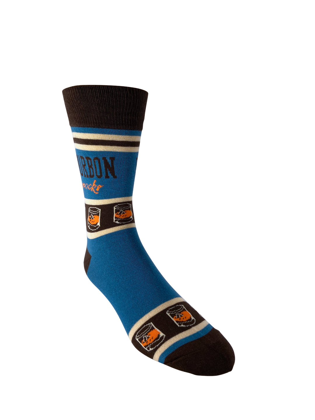 Buy Socks You All - Bourbon Rocks - Men's Socks