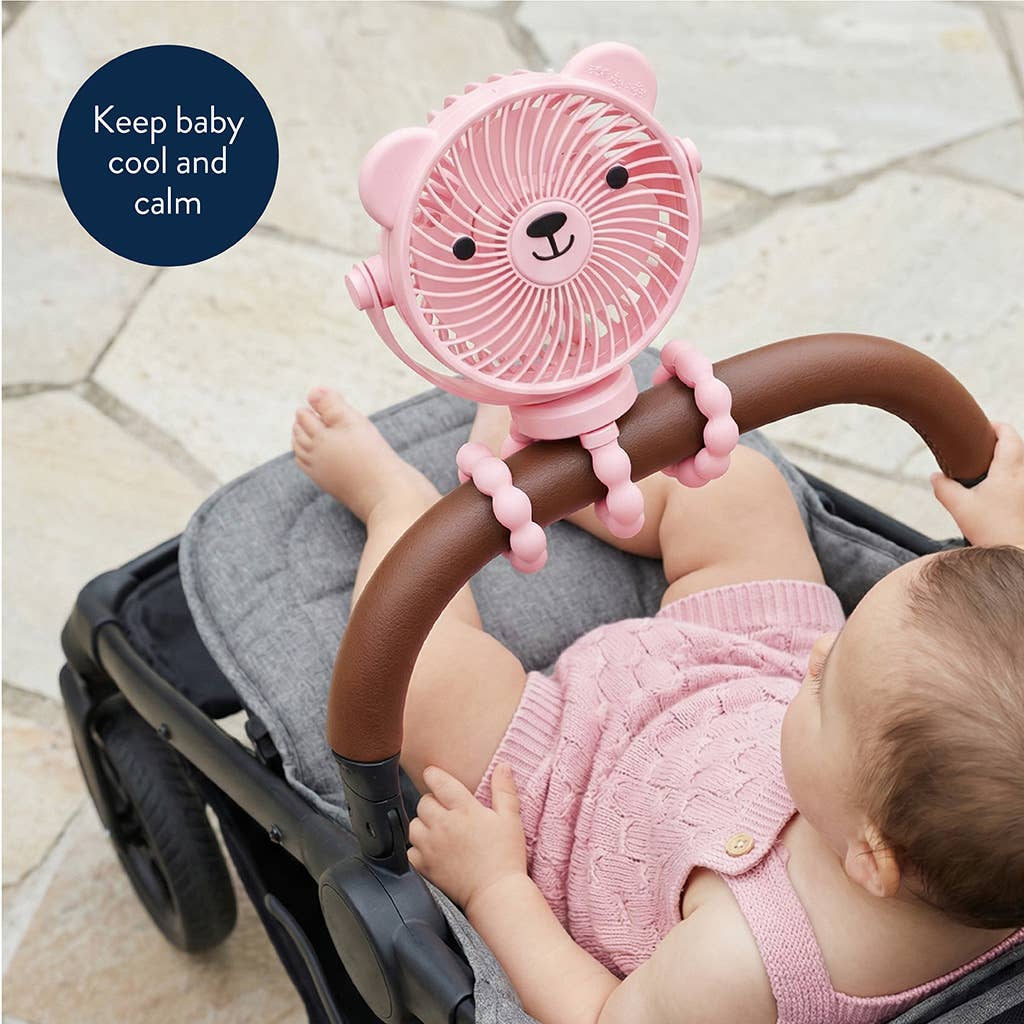 Itzy Ritzy - *NEW* Itzy Breeze 3-Speed Stroller Fan™: Pink