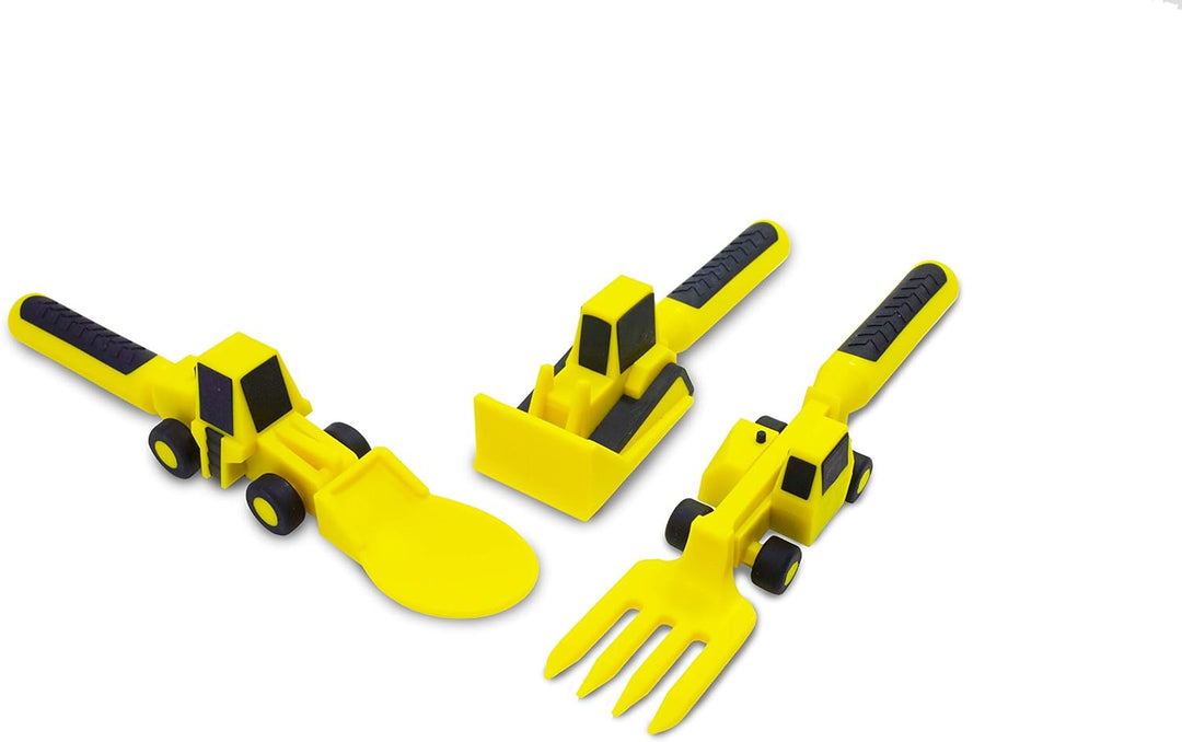Constructive Eating - Toddler Utensils Made in USA - Silverware for Toddlers