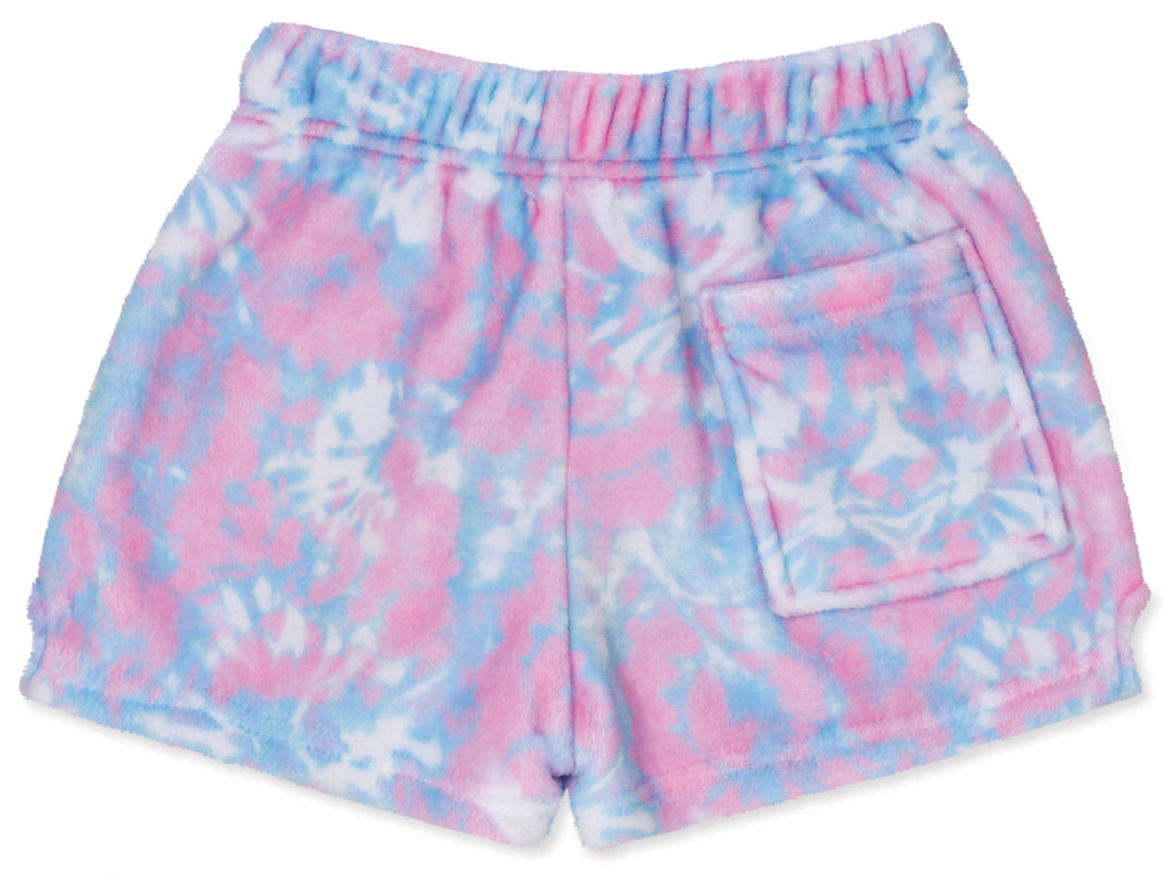 Iscream - TIE DYE SMILE PLUSH SHORTS LARGE