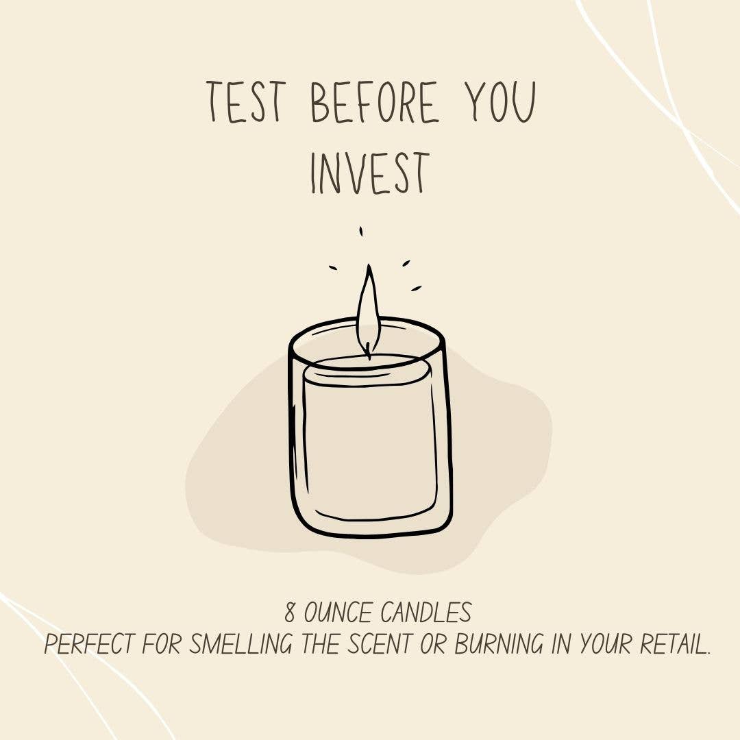 Hollowood Home and Candle - SAMPLE CANDLES OR BURN TESTER CANDLES: BUTTERSCOTCH & BOURBON | FALL