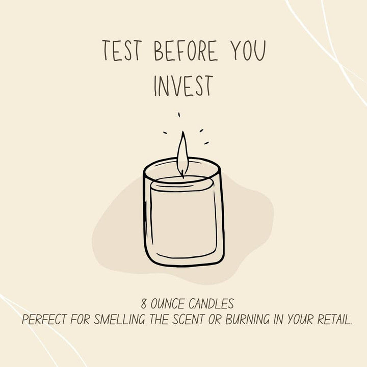 Hollowood Home and Candle - SAMPLE CANDLES OR BURN TESTER CANDLES: BUTTERSCOTCH & BOURBON | FALL
