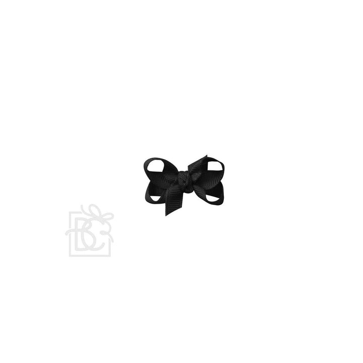 Beyond Creations, LLC - SIGNATURE GROSGRAIN BOW ON CLIP: 4.5" Large - 1.5" Ribbon on Alligator Clip / HOT PINK