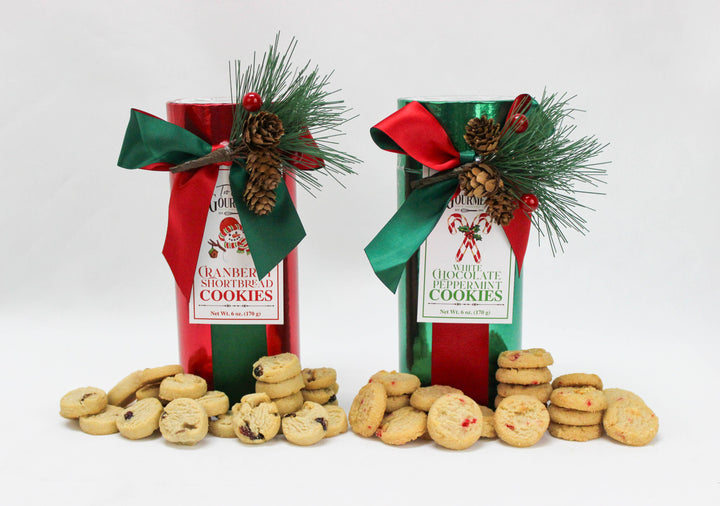 Too Good Gourmet - Christmas White Chocolate & Cranberry Shortbread Cookies: Cranberry Shortbread