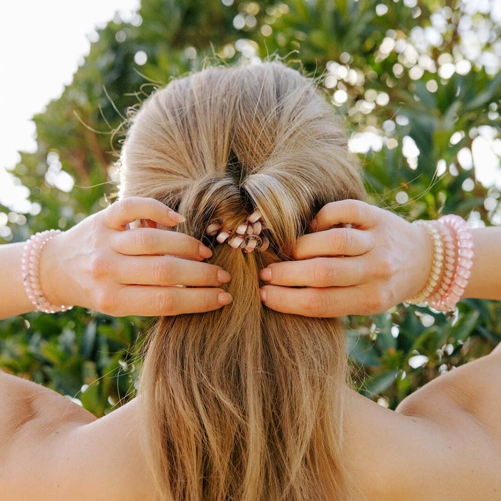 TELETIES - Meadow Mist Large Hair Ties