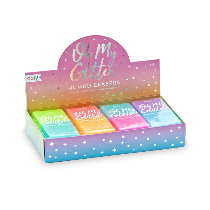 OOLY - Oh My Glitter! Jumbo Erasers
