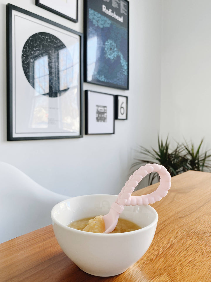 Itzy Ritzy - Sweetie Spoons™ Spoon + Fork Set: Pink