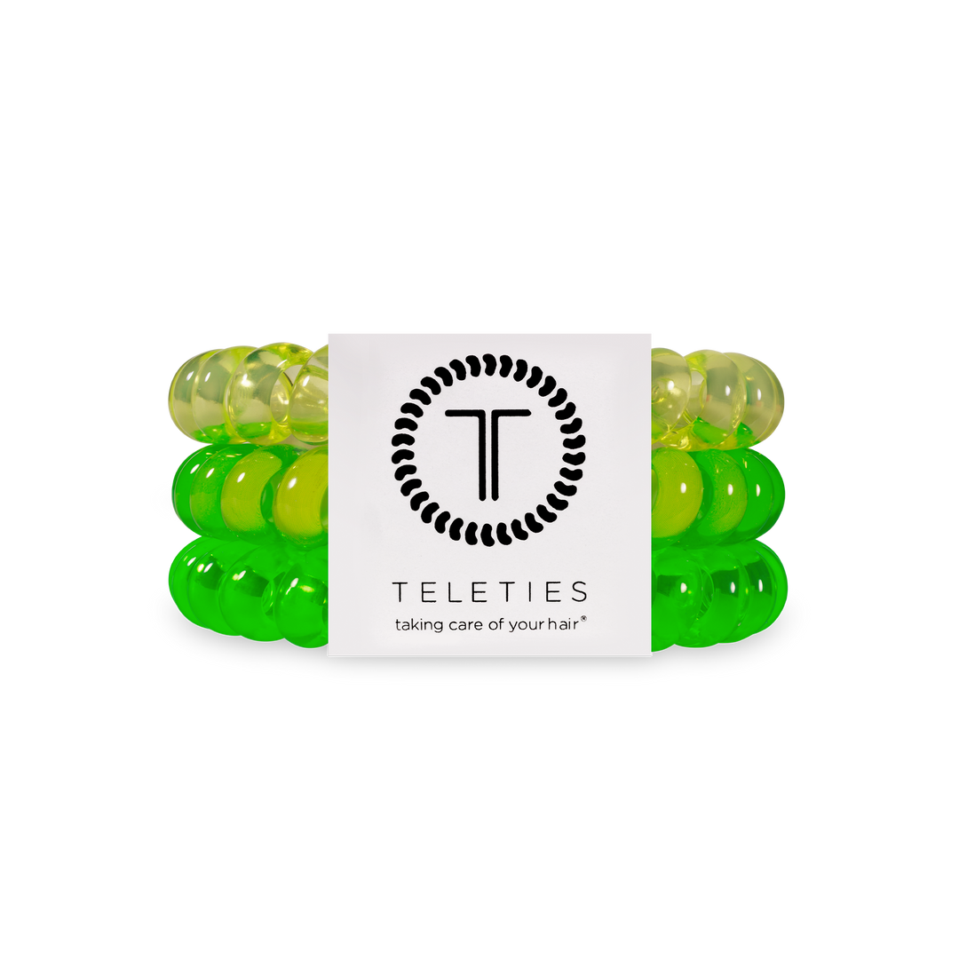 TELETIES - Spiral Hair Coils | Large | Glow For It