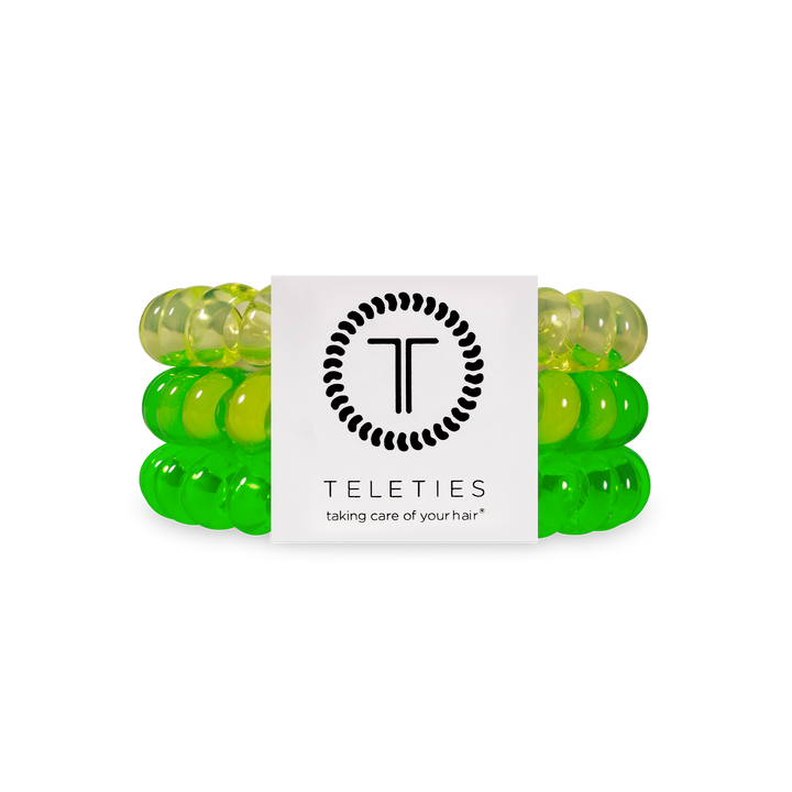 TELETIES - Spiral Hair Coils | Large | Glow For It