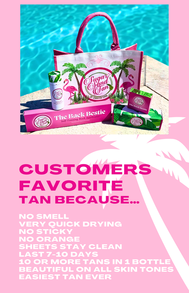 Sugar Sand Tan LLC - Faire Market Show Special - Includes FREE Beach Totes