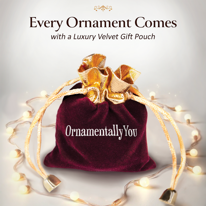 OrnamentallyYou - Donald Trump and Melania Trump Christmas Ornament