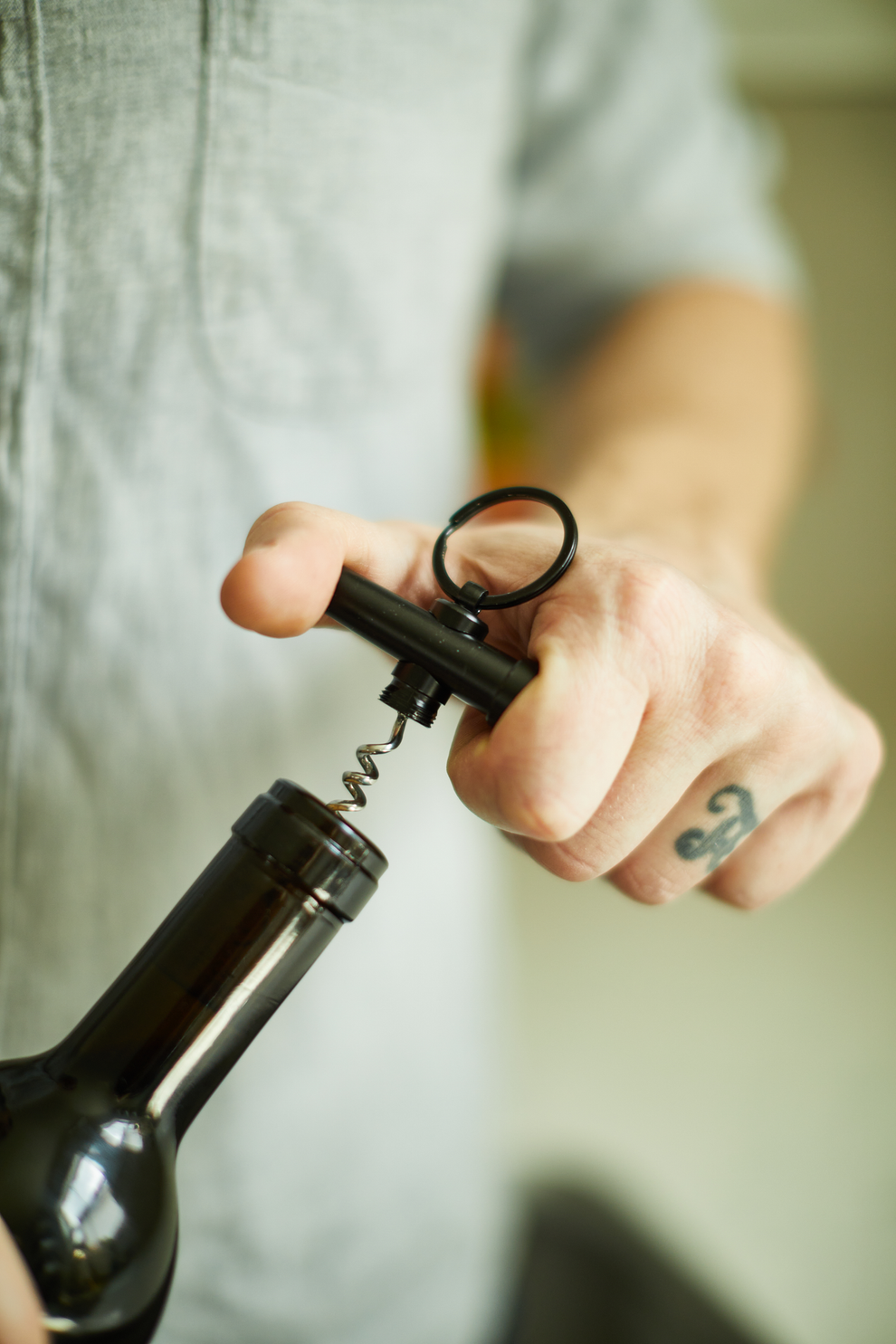 Keychain Corkscrew