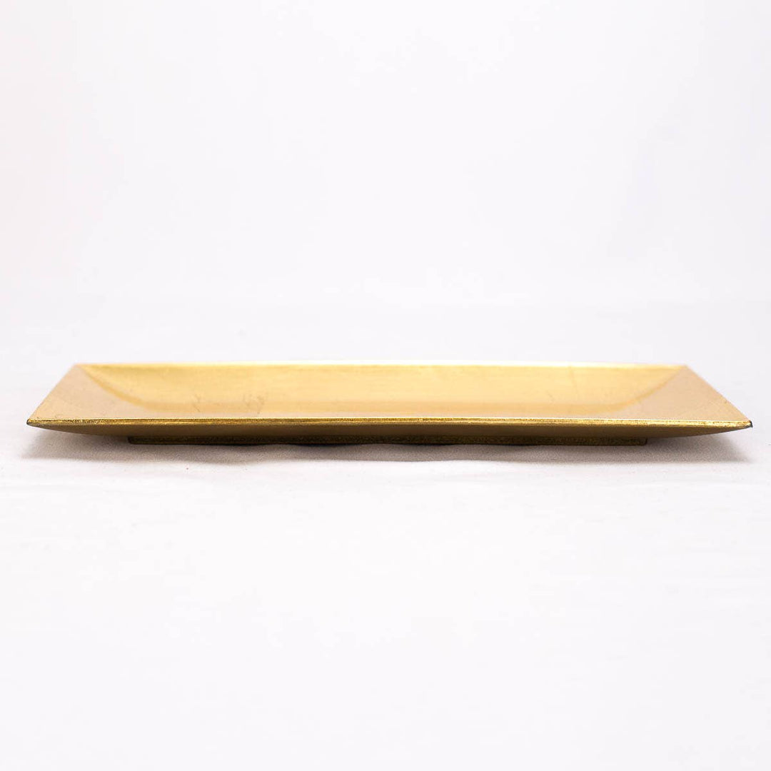 The Royal Standard - Manila Tray   Gold   9.5x4.7