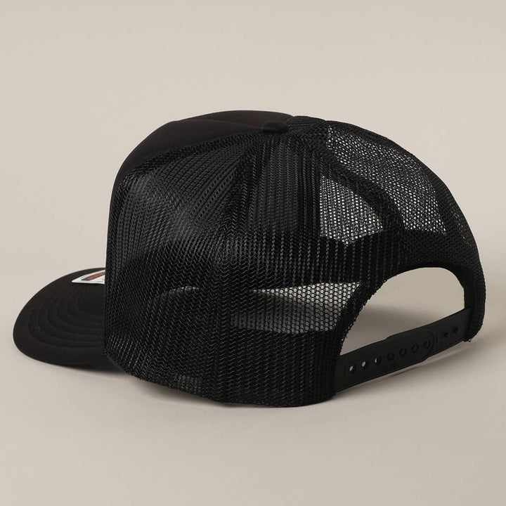 Fashion City - One Nation Under God Mesh Back Foam Trucker Hat: NEON PINK / One Size