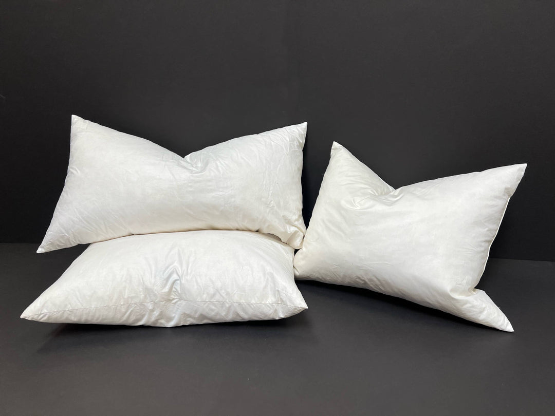 Peking Handicraft - Down Feather Decorative Pillow Inserts - Oblong: 13X21"