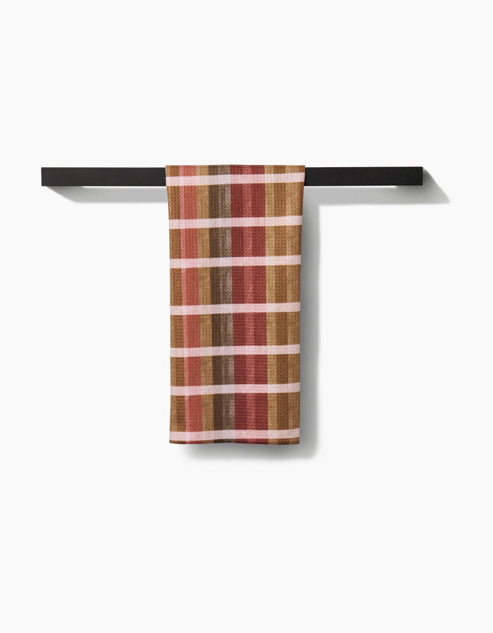Geometry - Fall Harvest Stripes Tea Towel