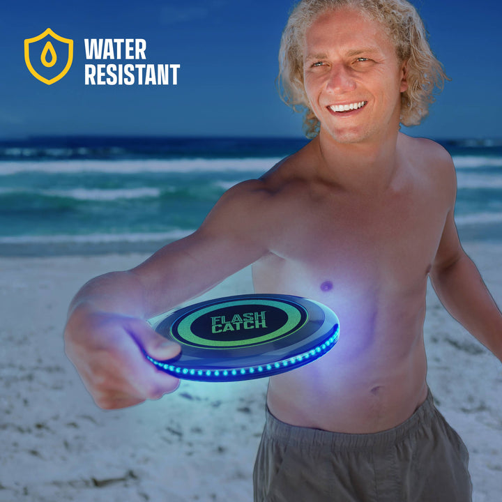 Squad Hero - Rechargeable Light-up Flying Disc, Motion Activated Frisbee