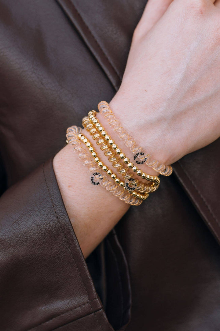 TELETIES - Spiral Hair Coils | Small | Luxury Living Hair Ties