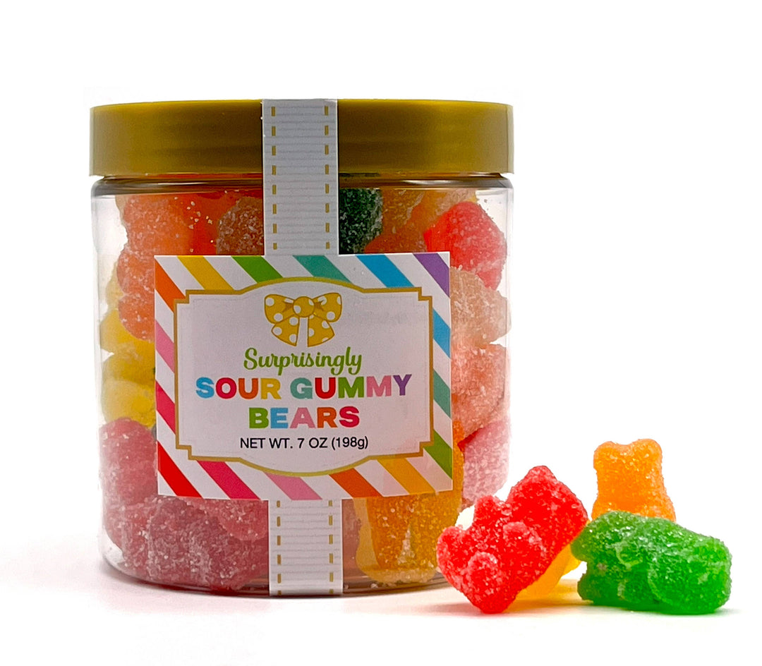 Oh, Sugar! - Candy Sugar Stacks - Everyday Sour Gummy Bears
