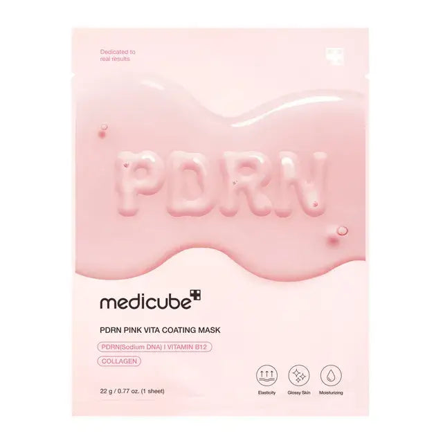 Kosmic - Kbeauty Skincare - [Medicube] PDRN Pink Vita Coating Mask
