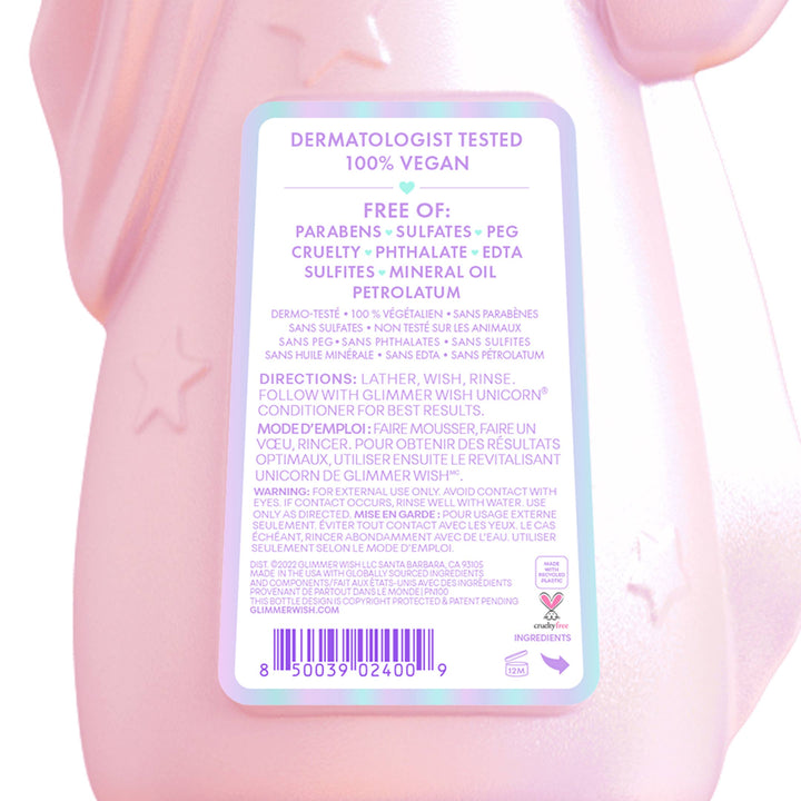 Glimmer Wish - Unicorn Kids Shampoo | Paraben & Sulfate Free