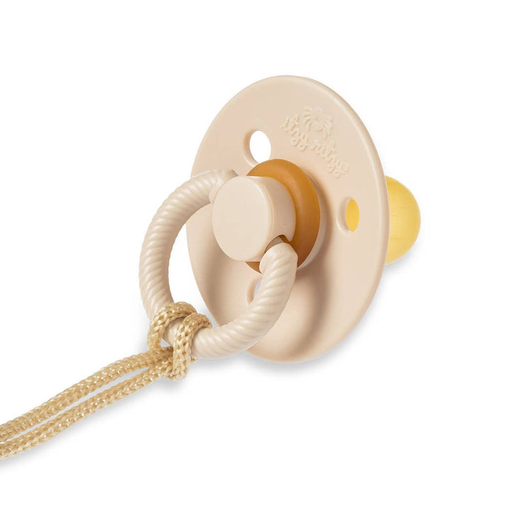 Itzy Ritzy - *NEW OPTIONS* Bitzy Pal Natural Rubber Pacifier & Plush: Goose