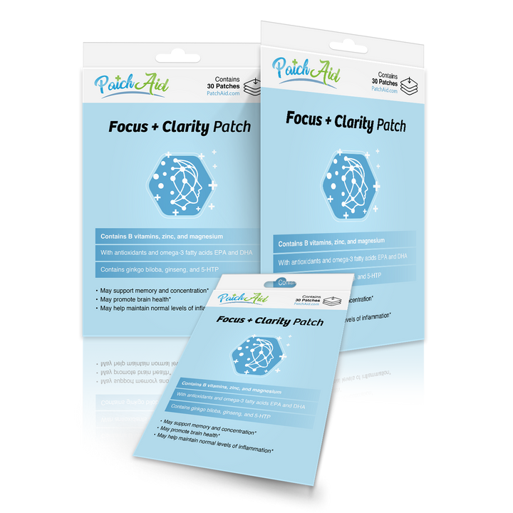 PatchAid - Focus and Clarity Patch - Cognitive & Memory Function: 1-Pack