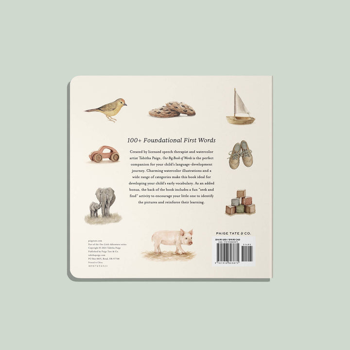 Paige Tate & Co. - Our Big Book of First Words (Easter Basket Stuffer)