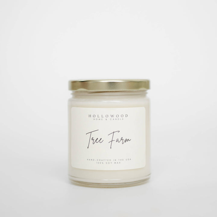 HOLLOWOOD FRAGRANCE - TREE FARM | HOLIDAY | CANDLE: 8 Oz