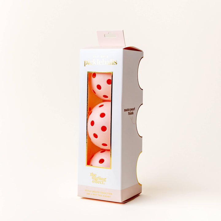 The Darling Effect - Pickleball Ball Set-Pink