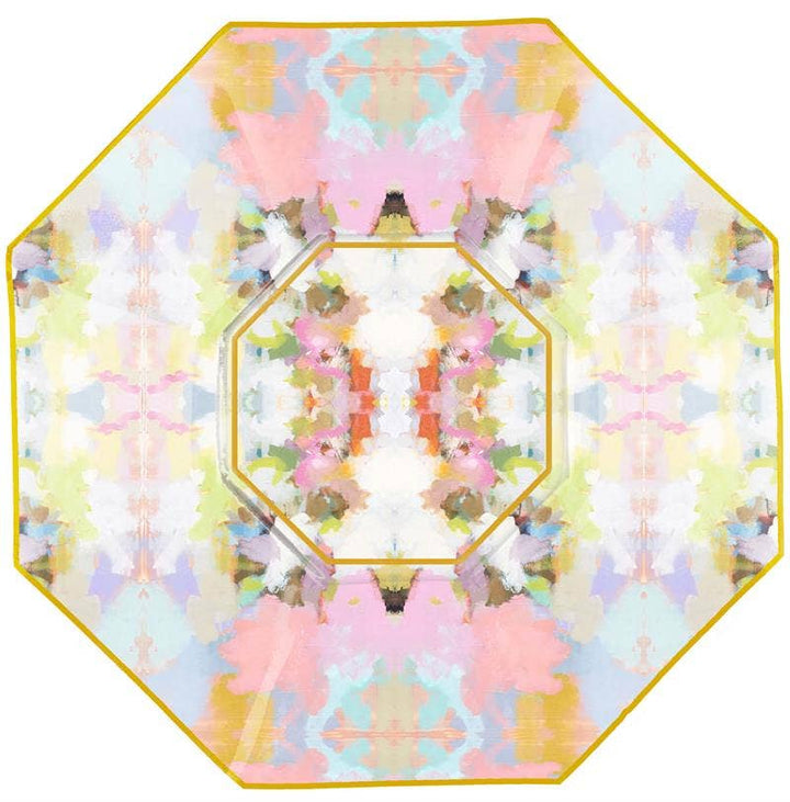 Marye-Kelley - Brooks Avenue Pink by Laura Park Decoupage Glass Plate: 5" Octagonal