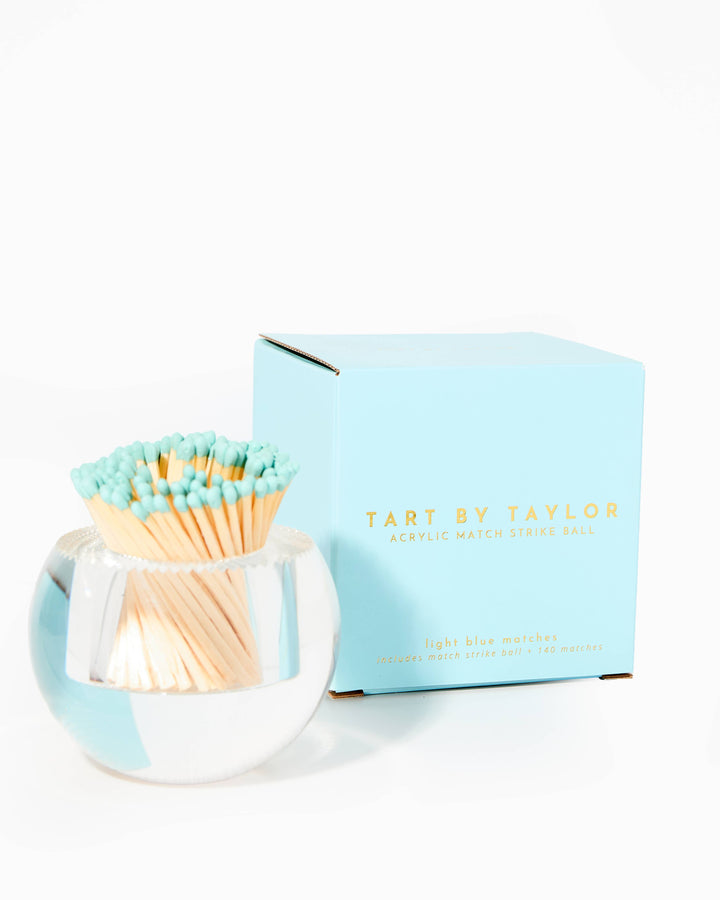 Tart By Taylor - Match Striker - Light Blue Matches