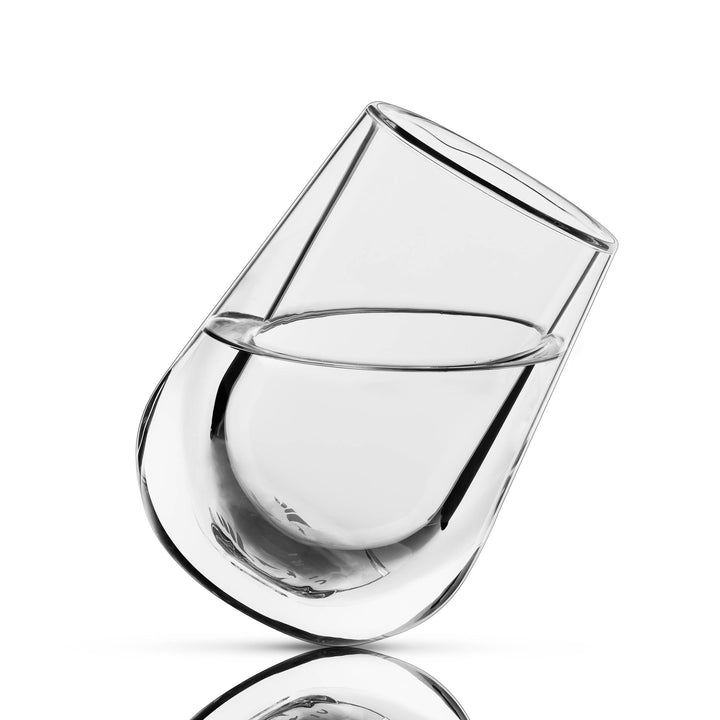 Viski - Glacier™ Double Walled Chilling Wine Glass w/ Cooling Gel