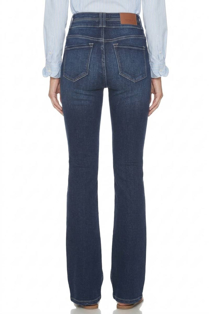 ARTEMIS VINTAGE - HIGH RISE STRETCH DOUBLE WAIST BOOTCUT JEANS: 9 (28)