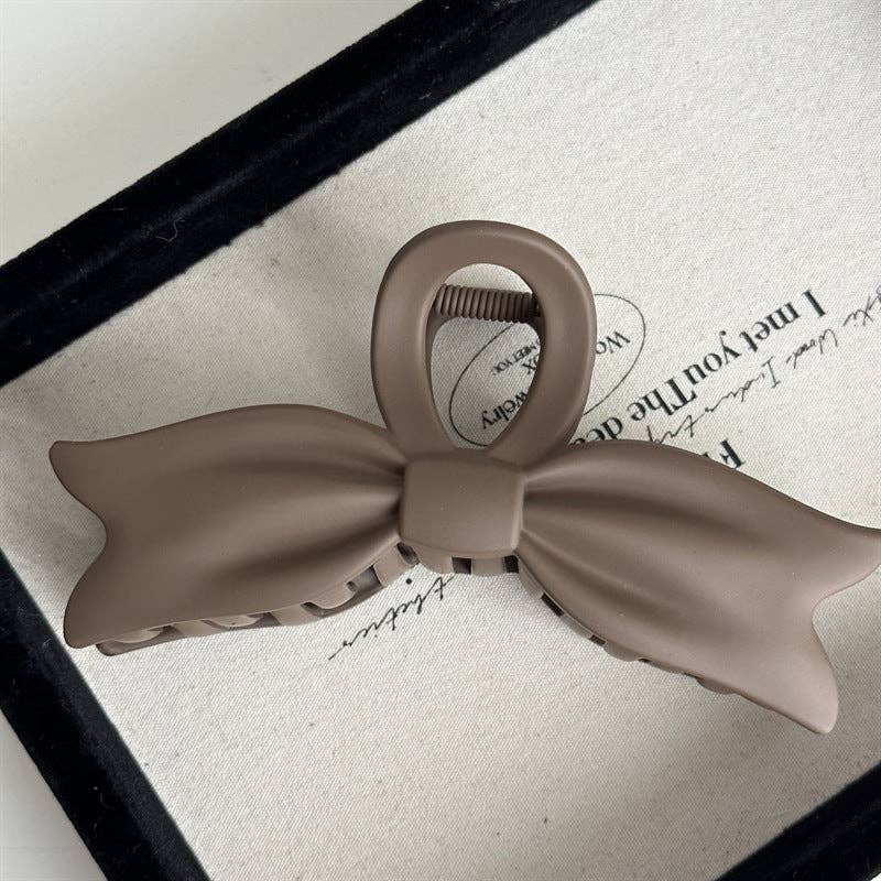 Sweetkama - Ladies Simple Fashionable Bow Hair Clip FJ891724: Leopard