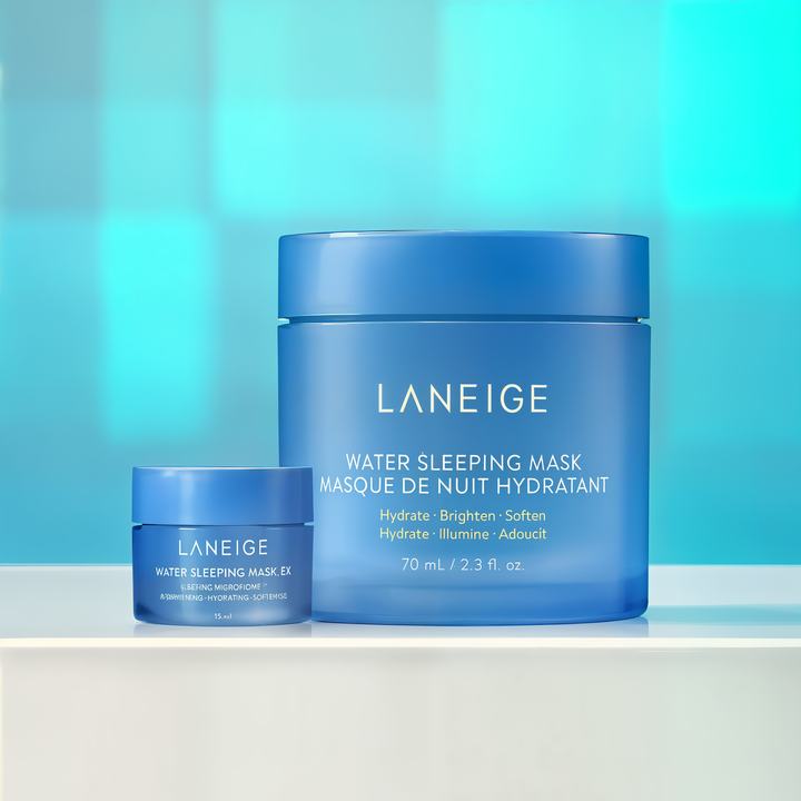 Kosmic - Kbeauty Skincare - [LANEIGE] Sleeping Mask and Cream, mini size: Water Bank Blue Hyaluronic Gel Moisturizer (Mini)
