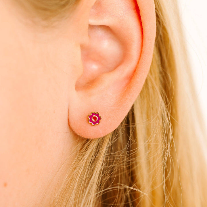 Pierced Co - Tiny Pink Flower