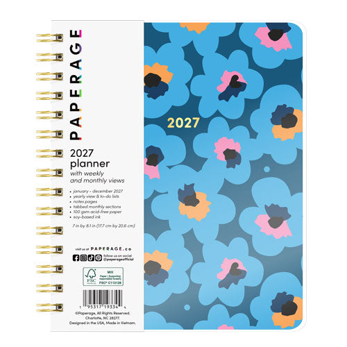 12 MO Medium Spiral Planner